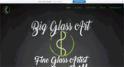 Desktop Screenshot of bigglassart.com